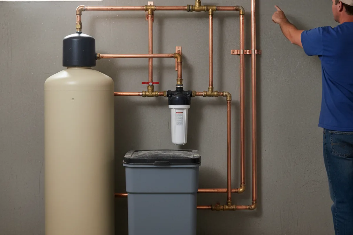 Whole-house water treatment system installed in Valparaiso
